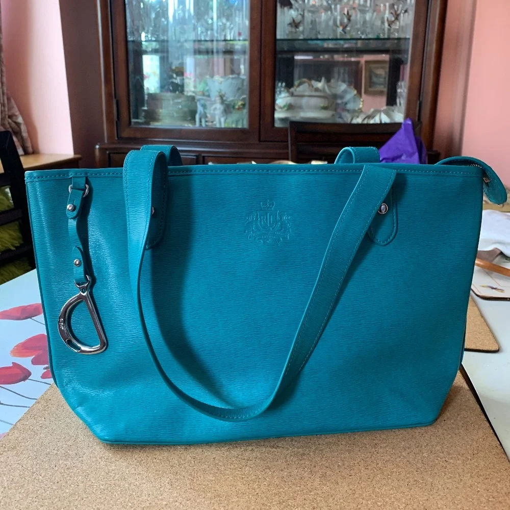 Lauren Ralph Lauren Newbury Classic Shopper Tote